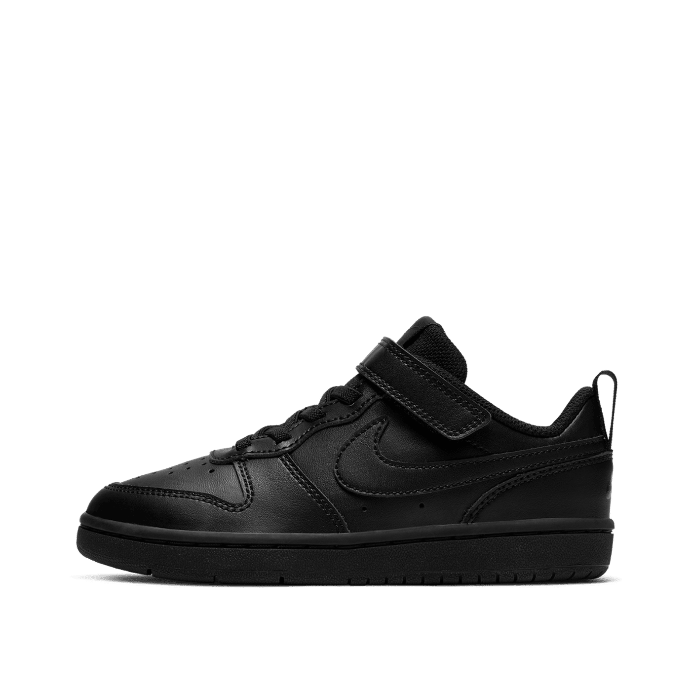 Nike Court Borough Low 2 PS "Triple Black" | BQ5451-001
