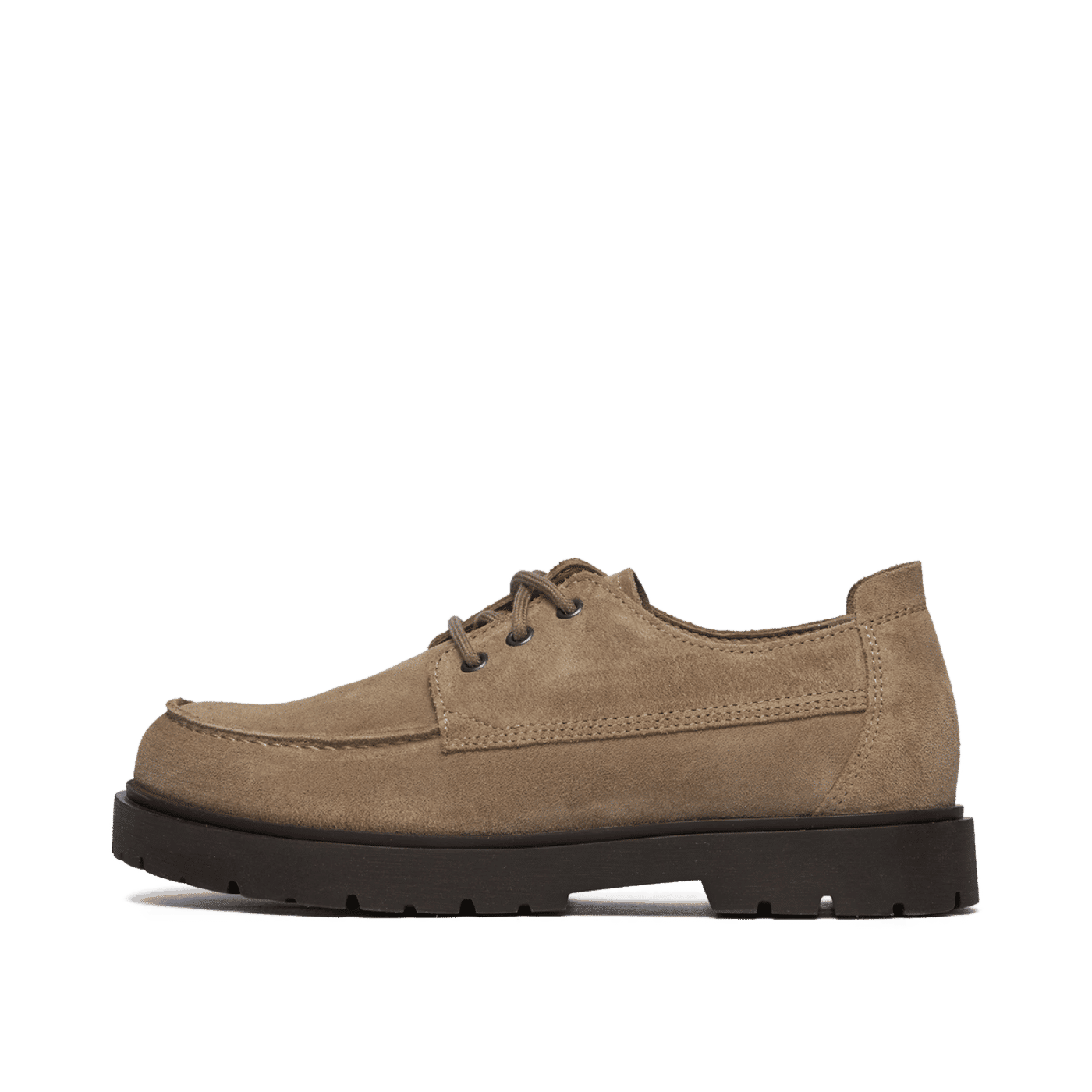 Birkenstock Highwood Moc Lace Low "Gray Taupe" | 1031914