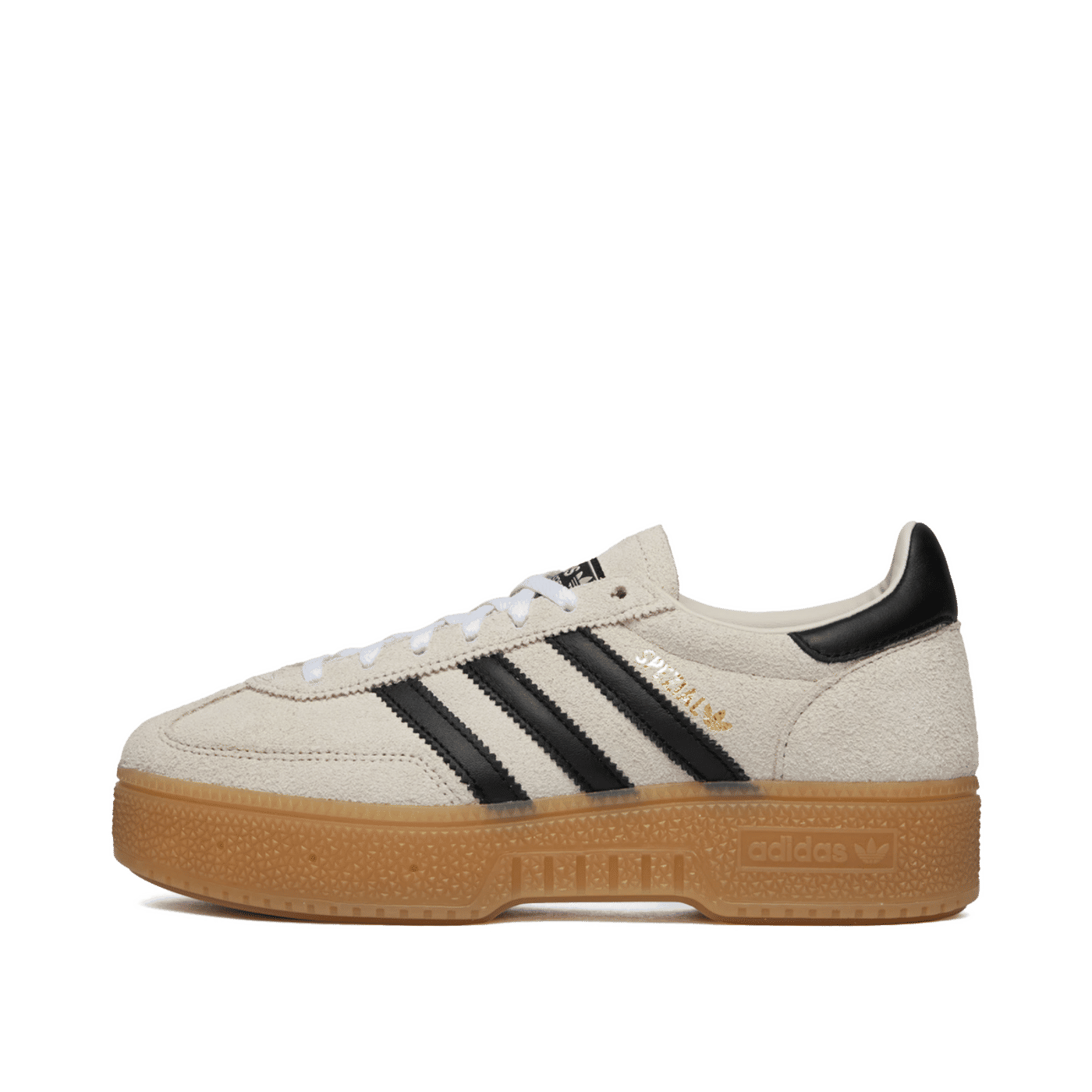 Adidas Handball Spezial Bold W "Aluminium, Core Black, Gum" | IH9190