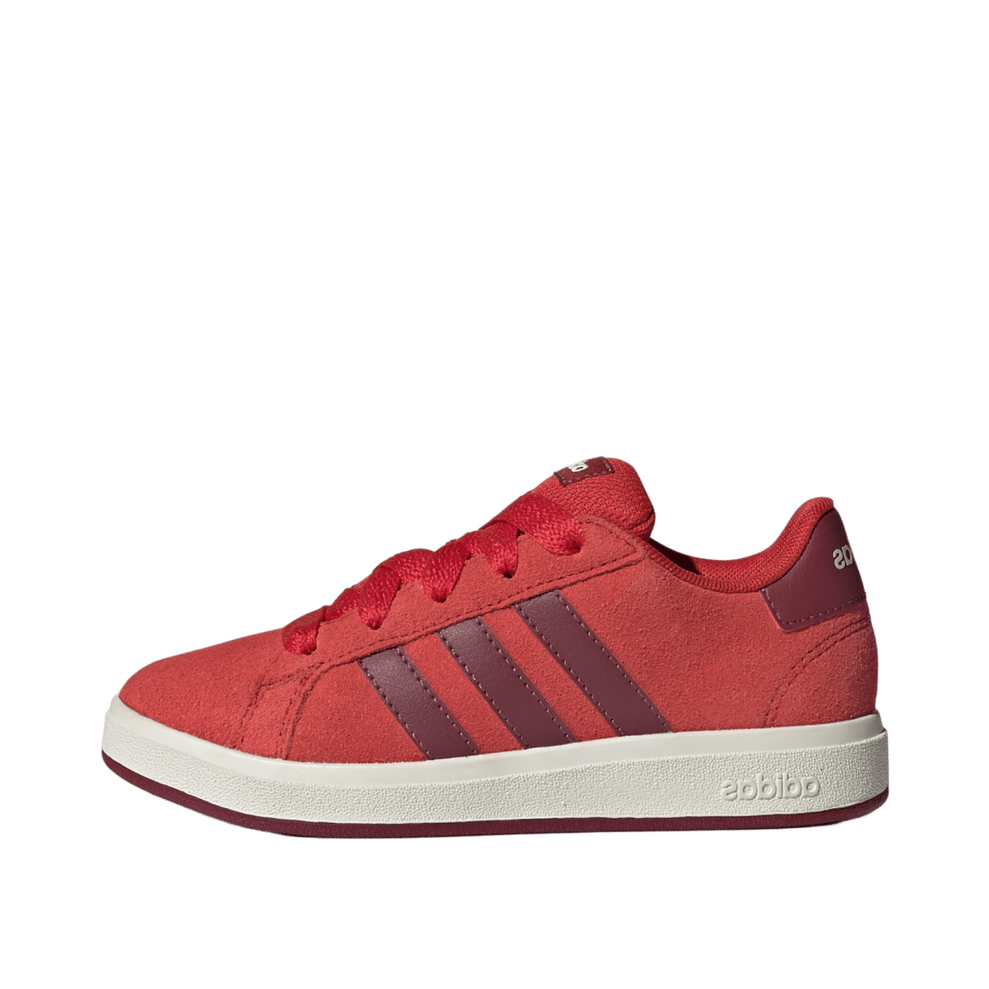 Adidas Grand Court 00s Kids "Red / Cloud White / Core Black" | JQ5654