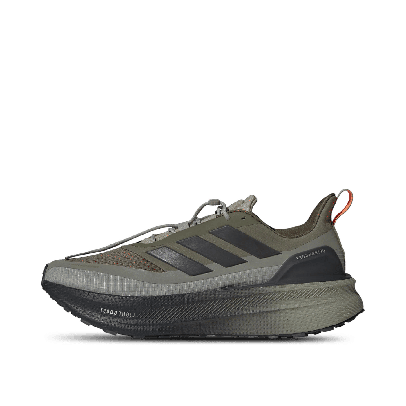 Adidas Ultraboost 5 Climawarm "Green / Silver Pebble / Core Black / Impact Orange" | IG9354