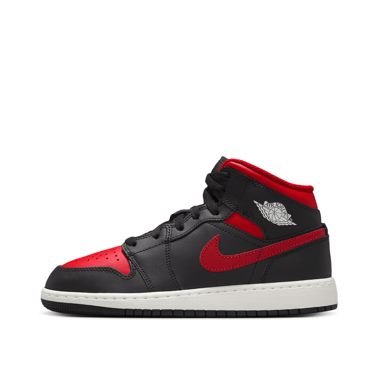 Air Jordan 1 Mid GS "Bred Twist" | DQ8423-067