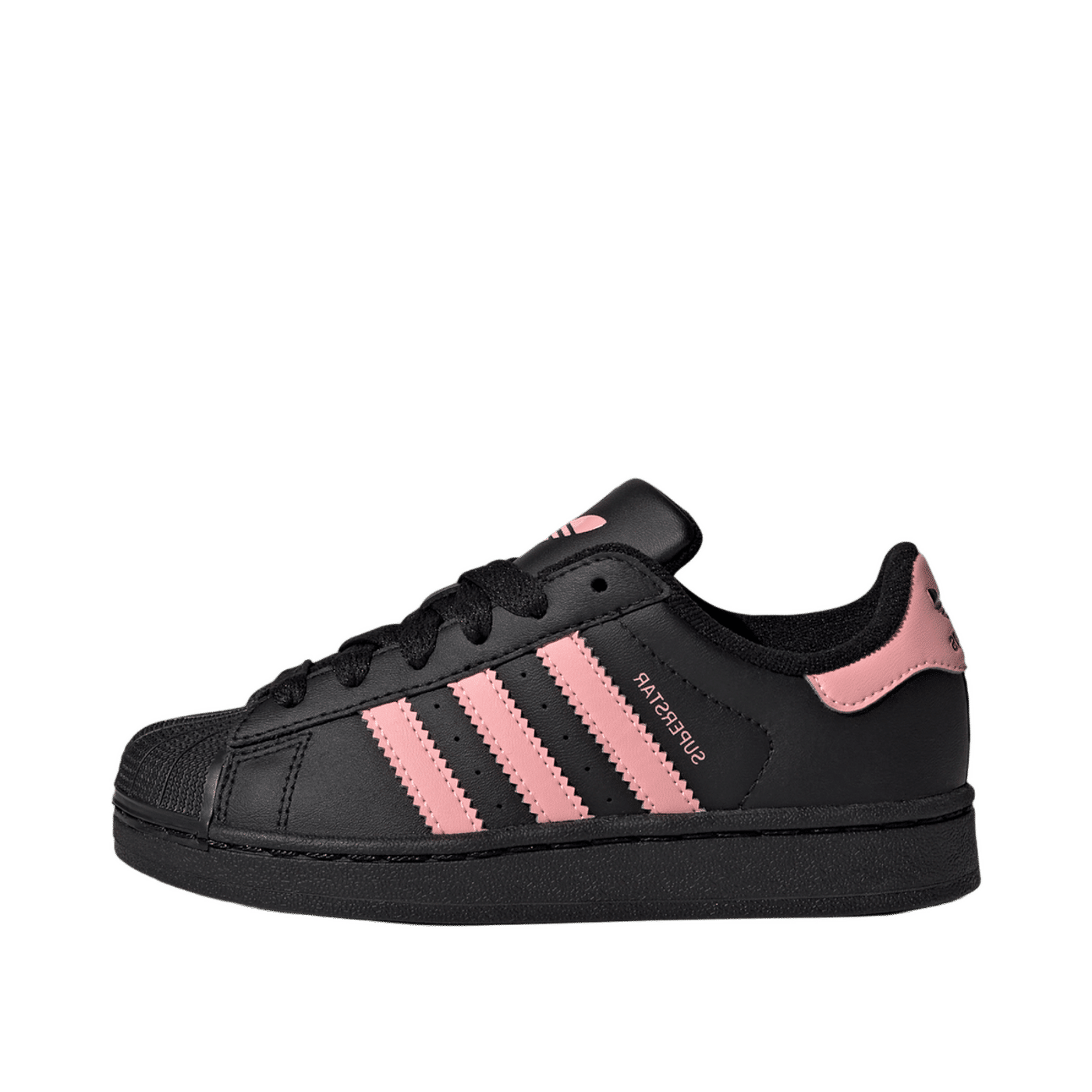 Adidas Superstar II "Core Black / Glow Pink / Core Black" | JP9445