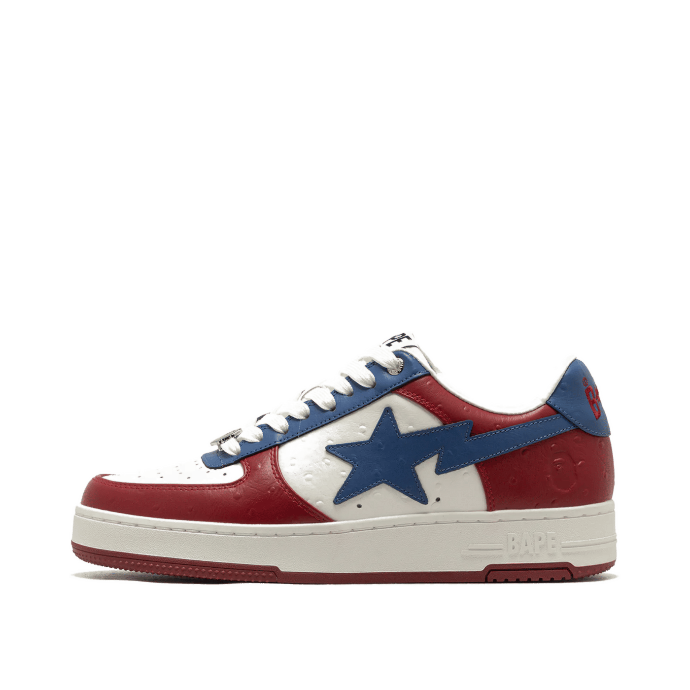 A Bathing Ape BAPE STA #3 "Red/White" | 001FWL801303MRED