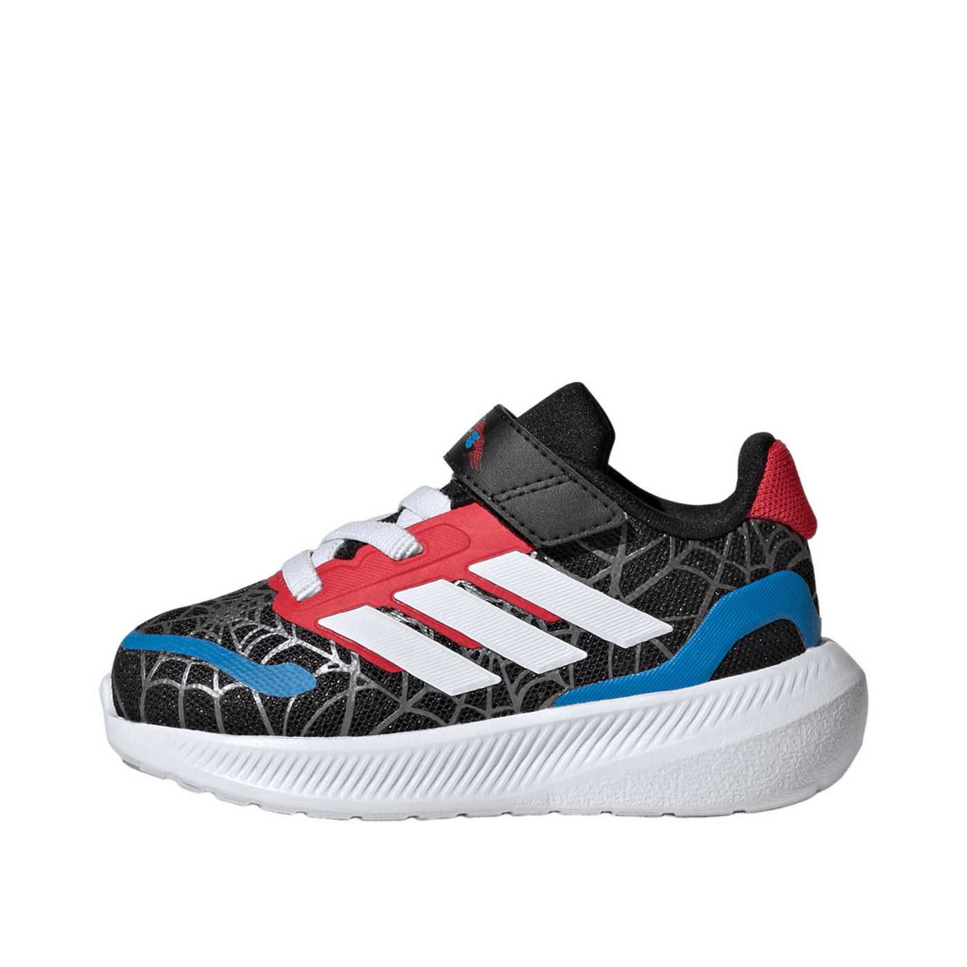 Adidas Marvel Spider-Man Runfalcon "Core Black / Cloud White / Pure Ruby" | JR5661
