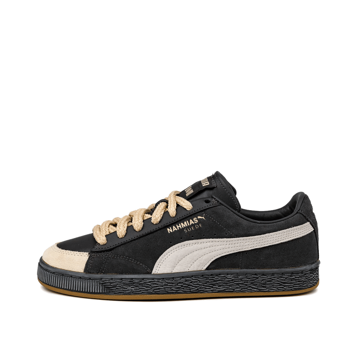 Puma x Nahmias Suede Vintage "Flat Dark Gray / Vapor Gray / Honey Butter" | 407026-01