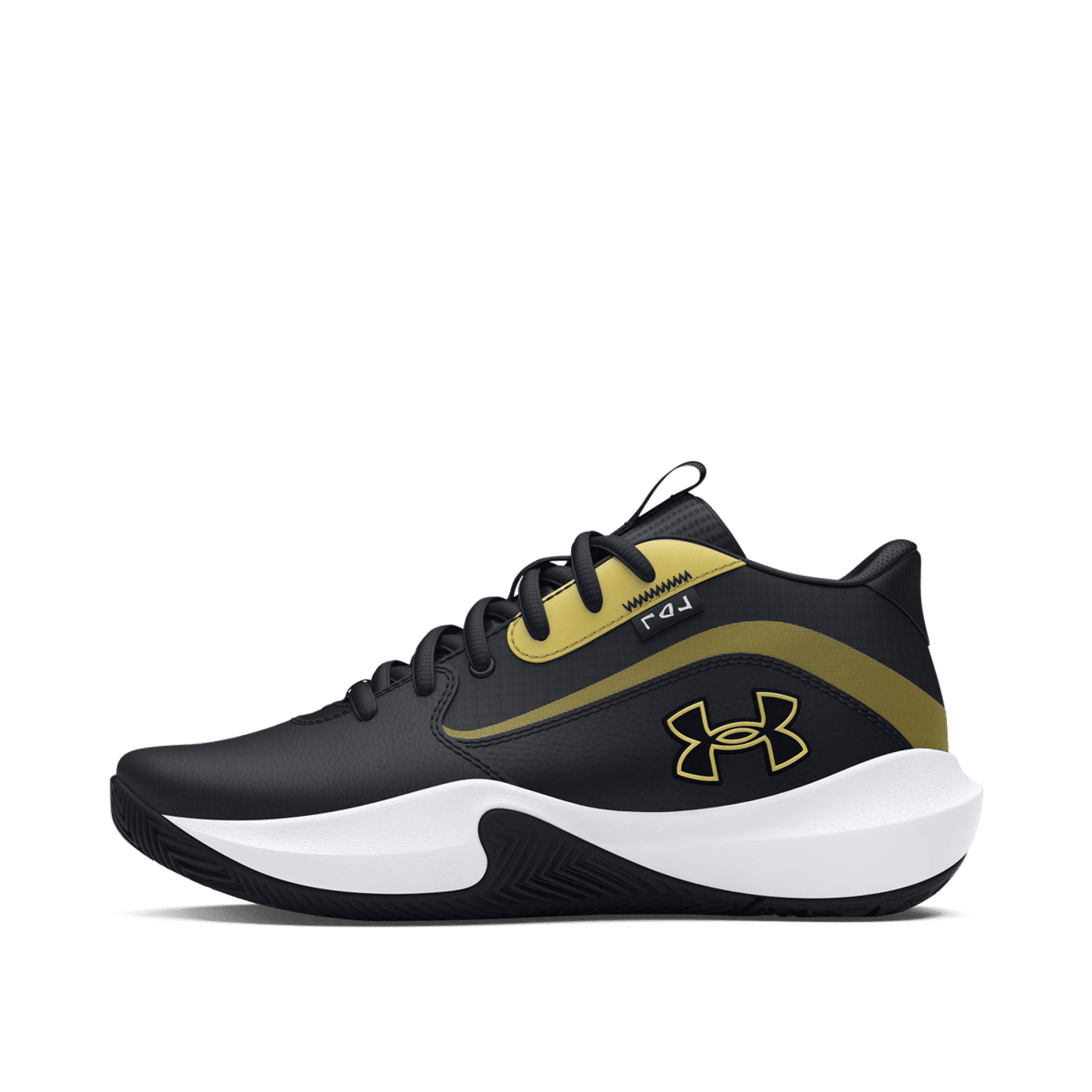 Under Armour Lockdown 7 Grade School "Black/Metallic Gold" | 3028513001