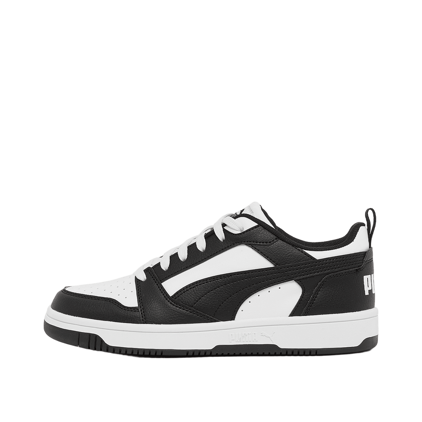 Puma Rebound V6 Low "White/Black" | 393833-01