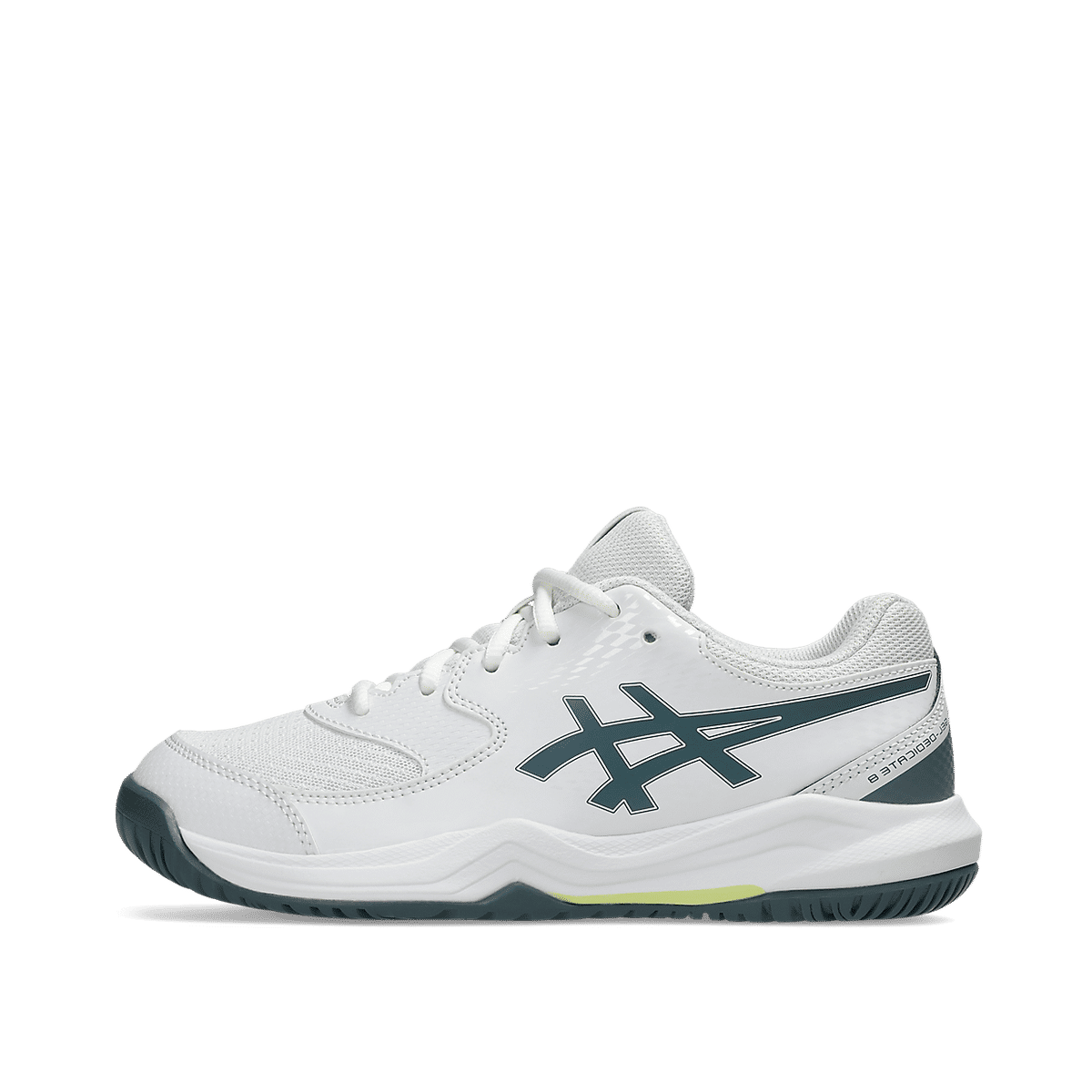 ASICS Gel-Dedicate 8 GS "White/Ironclad" | 1044A077-108