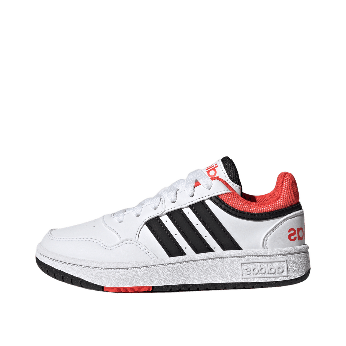 Adidas Hoops "Cloud White / Core Black / Bright Red" | GZ9673