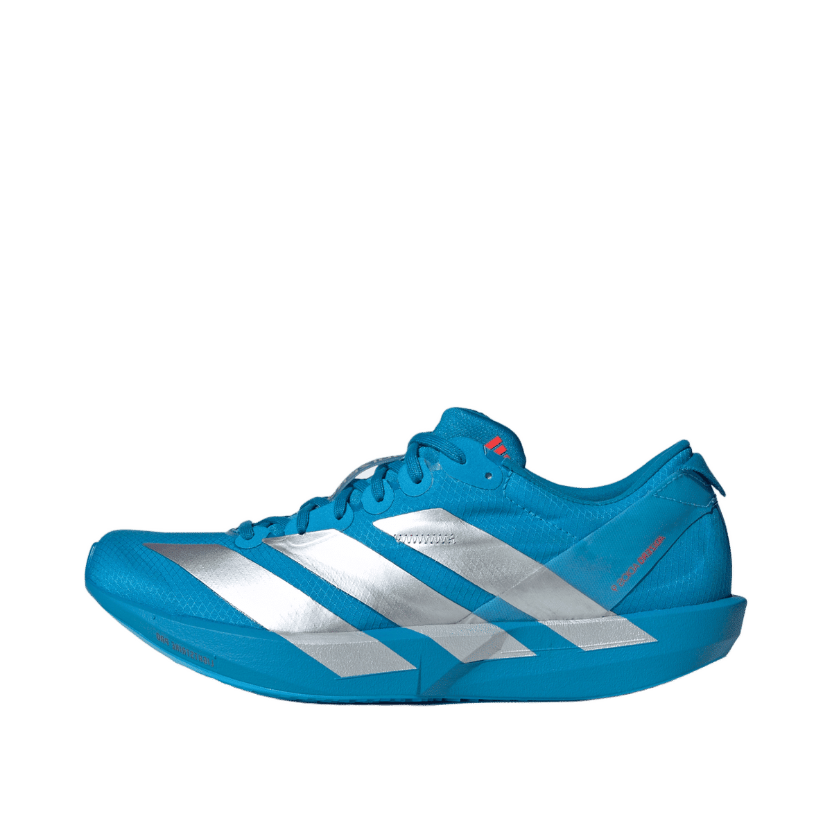 Adidas Adizero Adios 9 "Silver Metallic / Silver Metallic / Lucid Red" | JQ1682