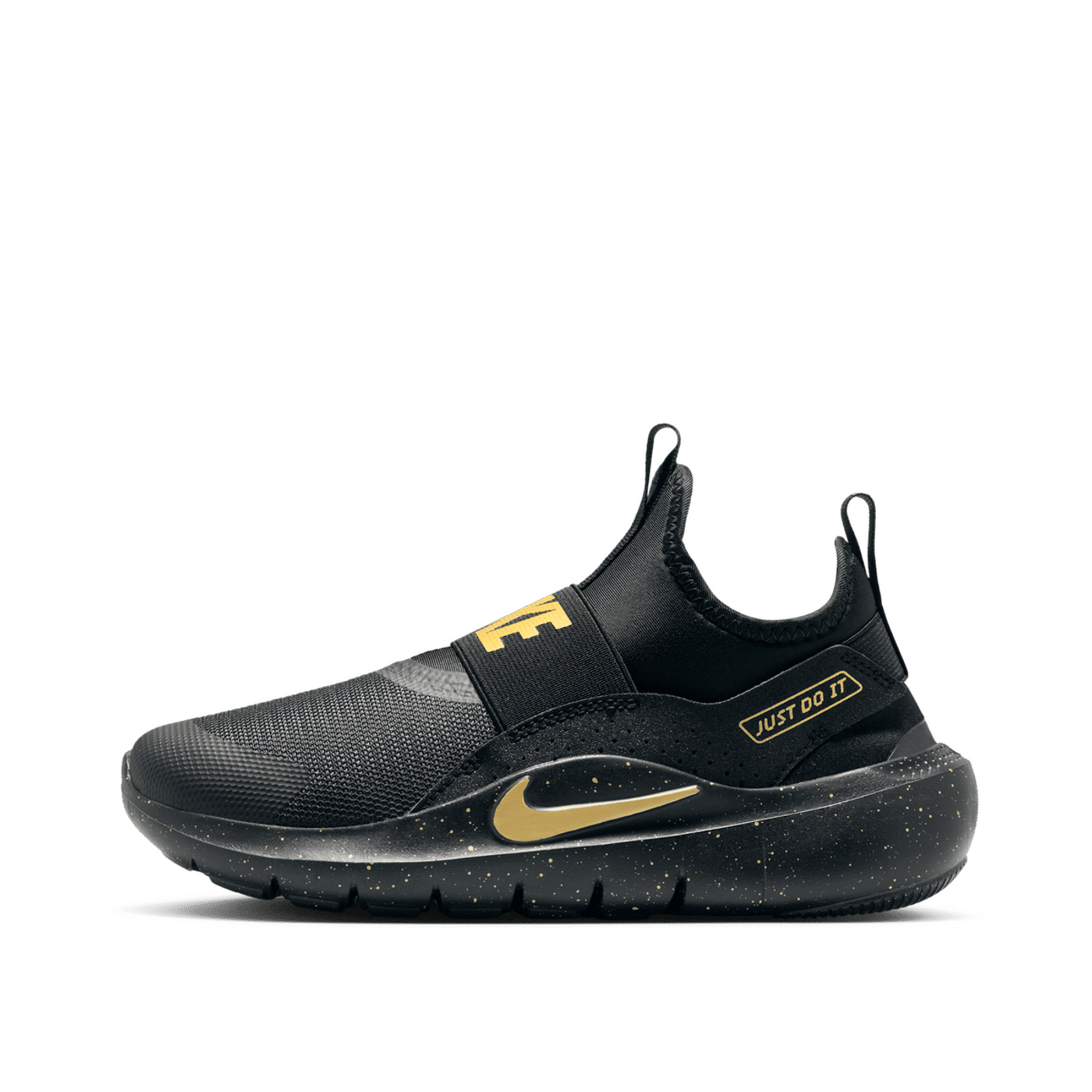 Nike Flex Runner 4 GS "Black Metallic Gold" | IM6737-001