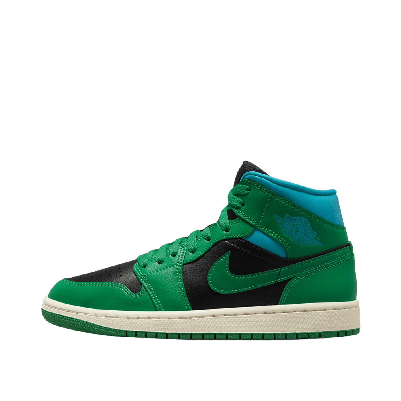 Air Jordan 1 Mid "Lucky Green Aquatone" | BQ6472-033