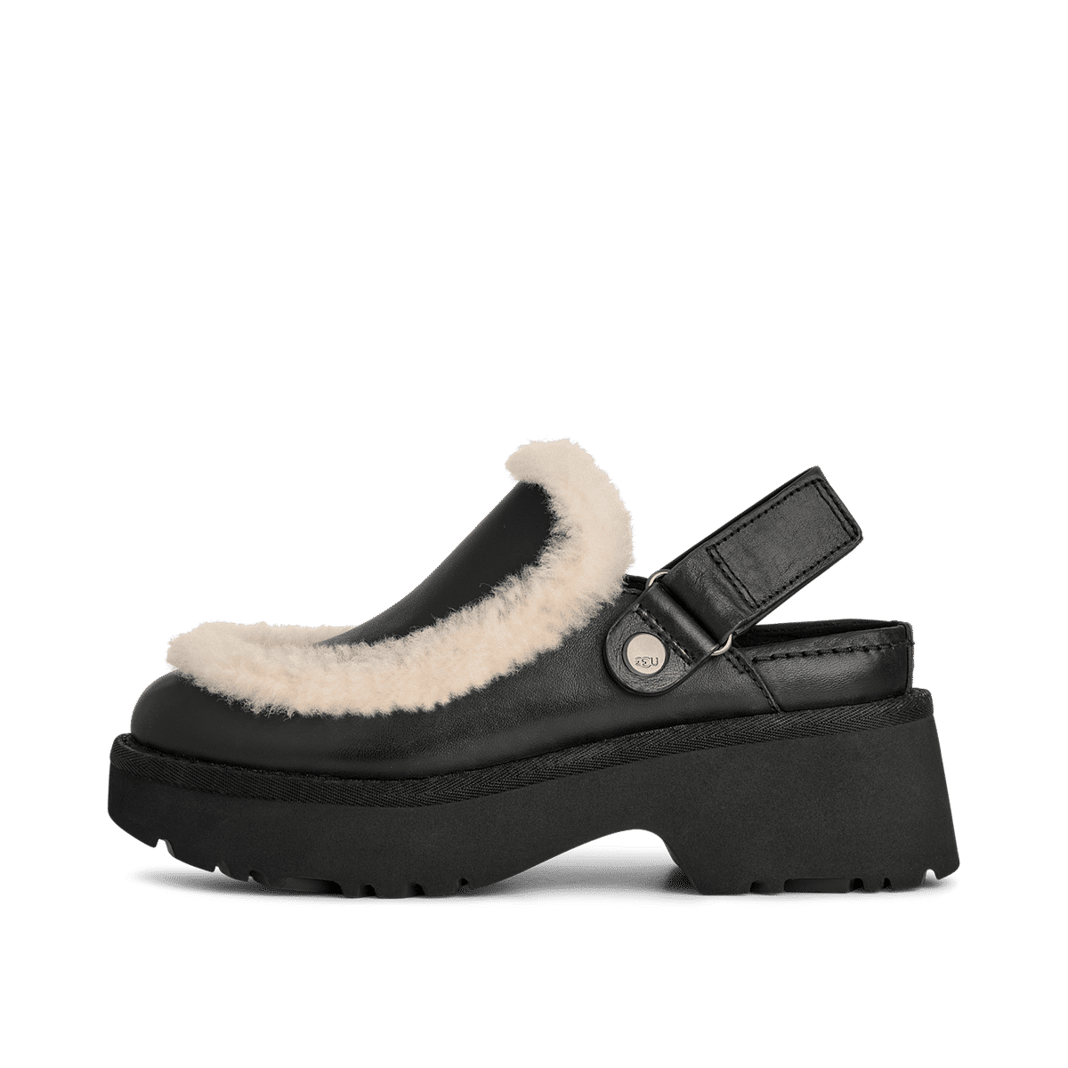 UGG Esmee Leather Clog "Black" | 1171507BLK