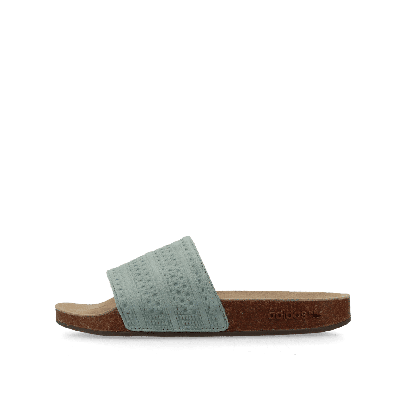 Adidas Adilette RS Slide "Silver Green/Brown/Gum Sole" | KI6029