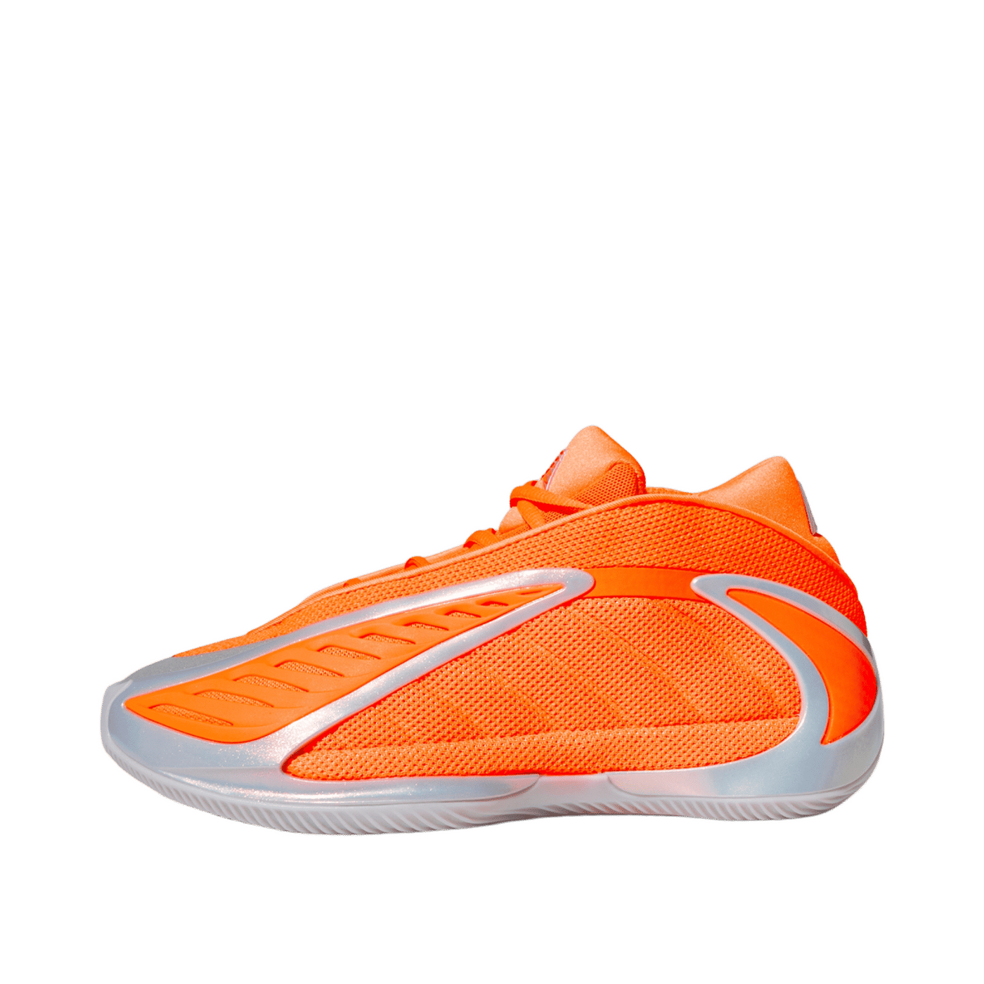 Adidas Anthony Edwards 2 J "Lucid Orange / Silver Metallic / Grey One" | KI1655