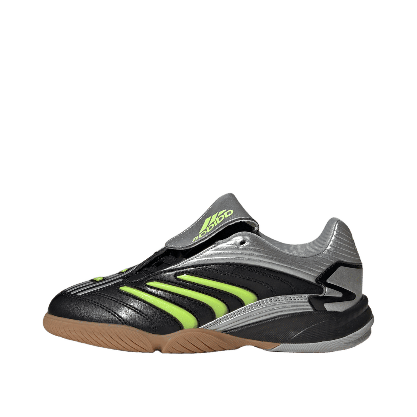 Adidas Predator Sala (GS) "Core Black / Signal Green / Silver Metallic" | JR4275