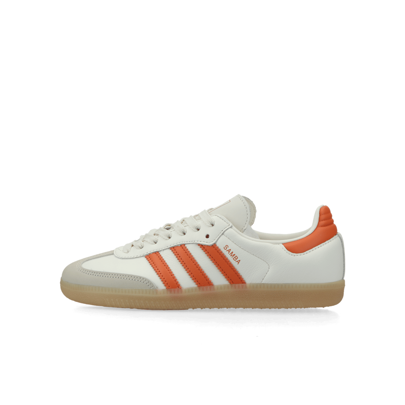 Adidas Samba OG Wmns "Off White / Duo Orange / Gum 3" | IH9057
