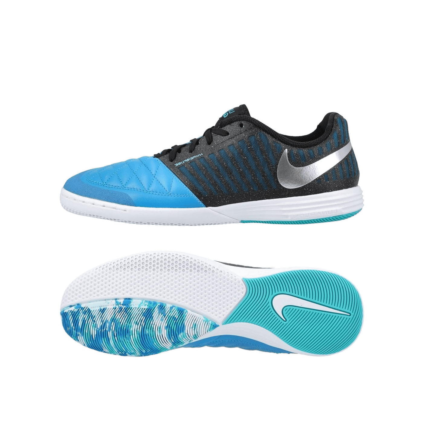 Nike Lunargato II IC "Black/Blue/Silver" | 580456-014
