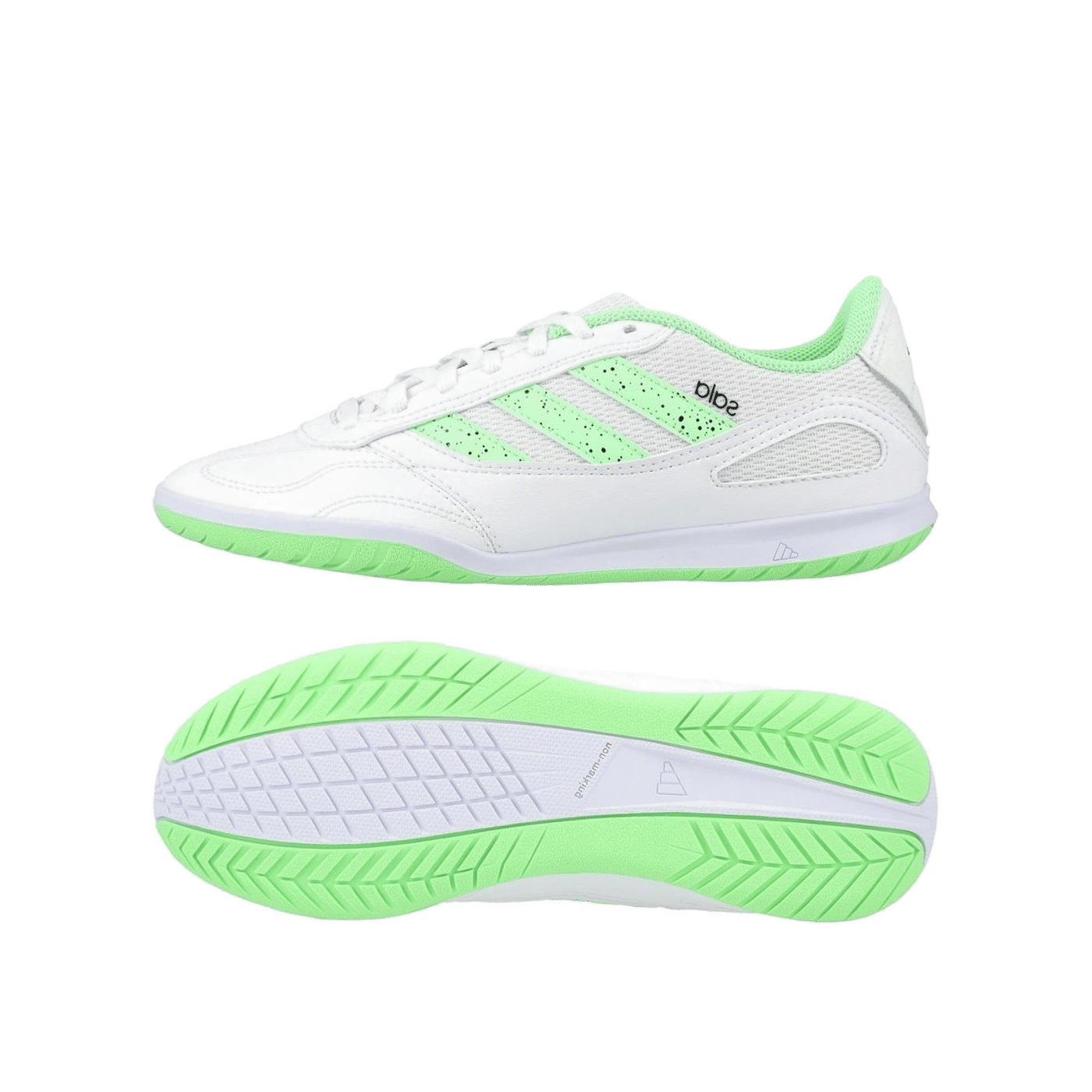 Adidas Super Sala III IC "White/Lime Burst/Black" | JR5402