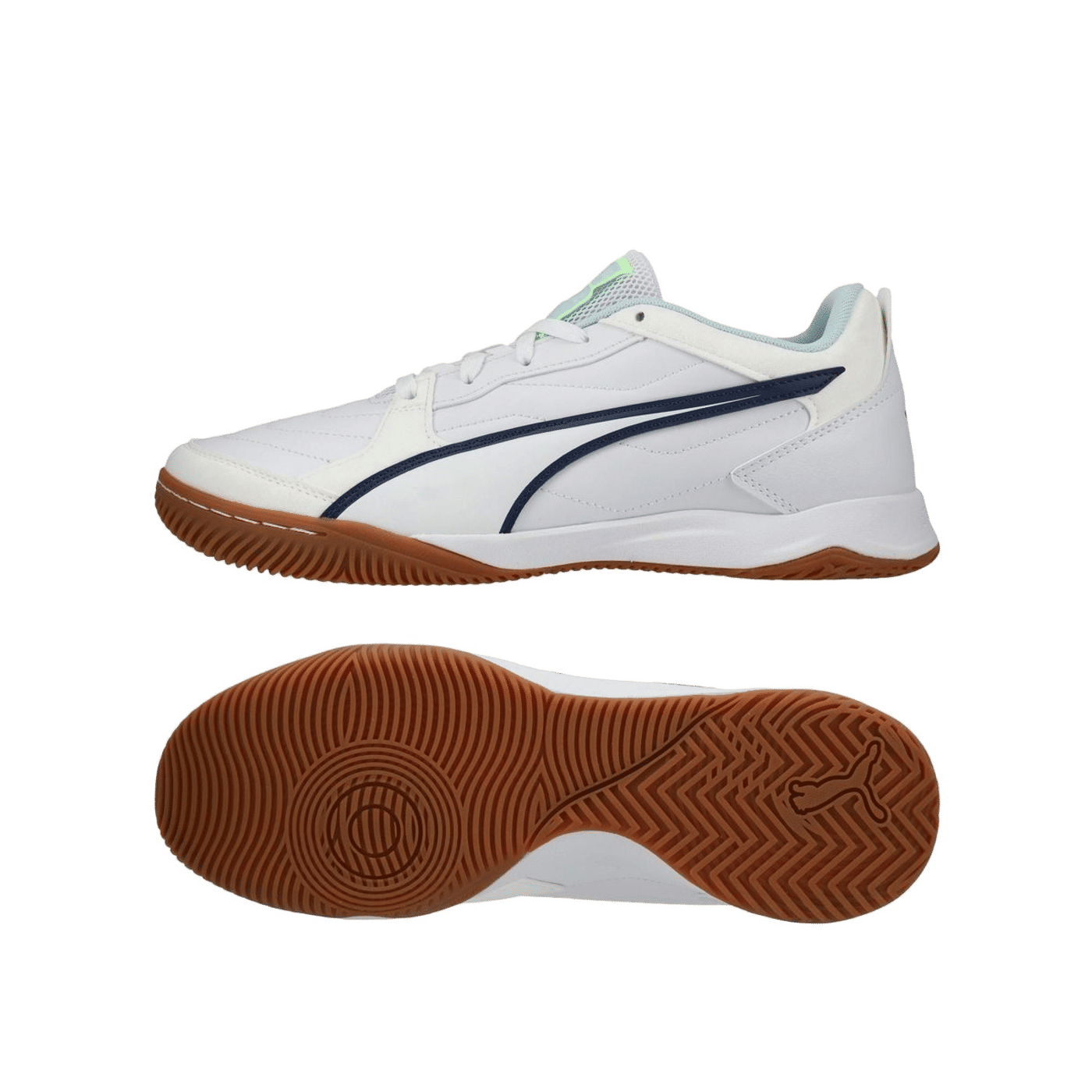 PUMA Pressing Iv It "White/Blue/Green/Seagrass" | 108570-01