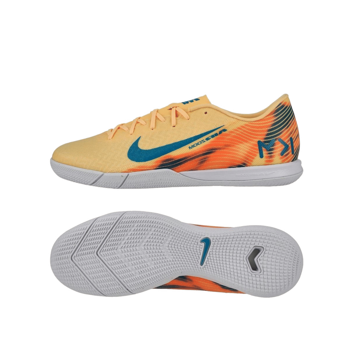 Nike Air Zoom Mercurial Vapor 16 Academy Mbappé Personal Edition "Orange/Neo-Turquoise/Green" | HV4222-801