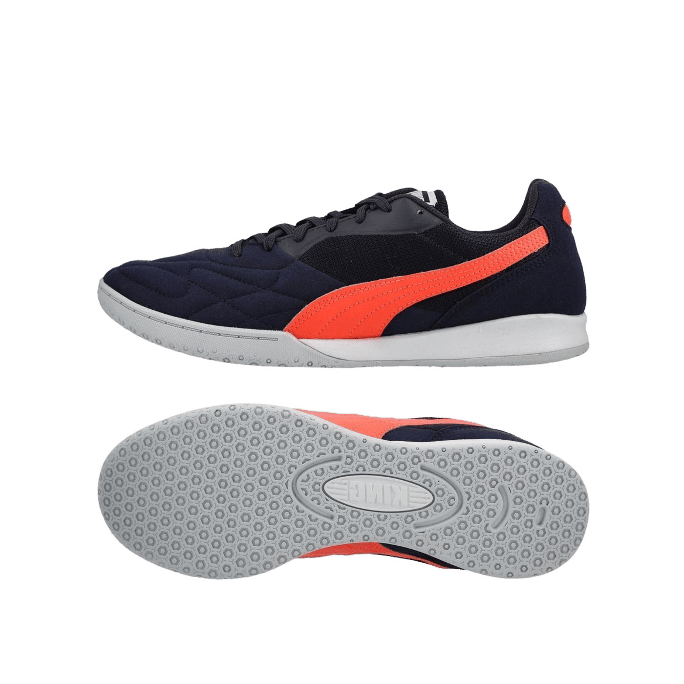 PUMA King Top It "Navy/Glowing Red" | 107349-11