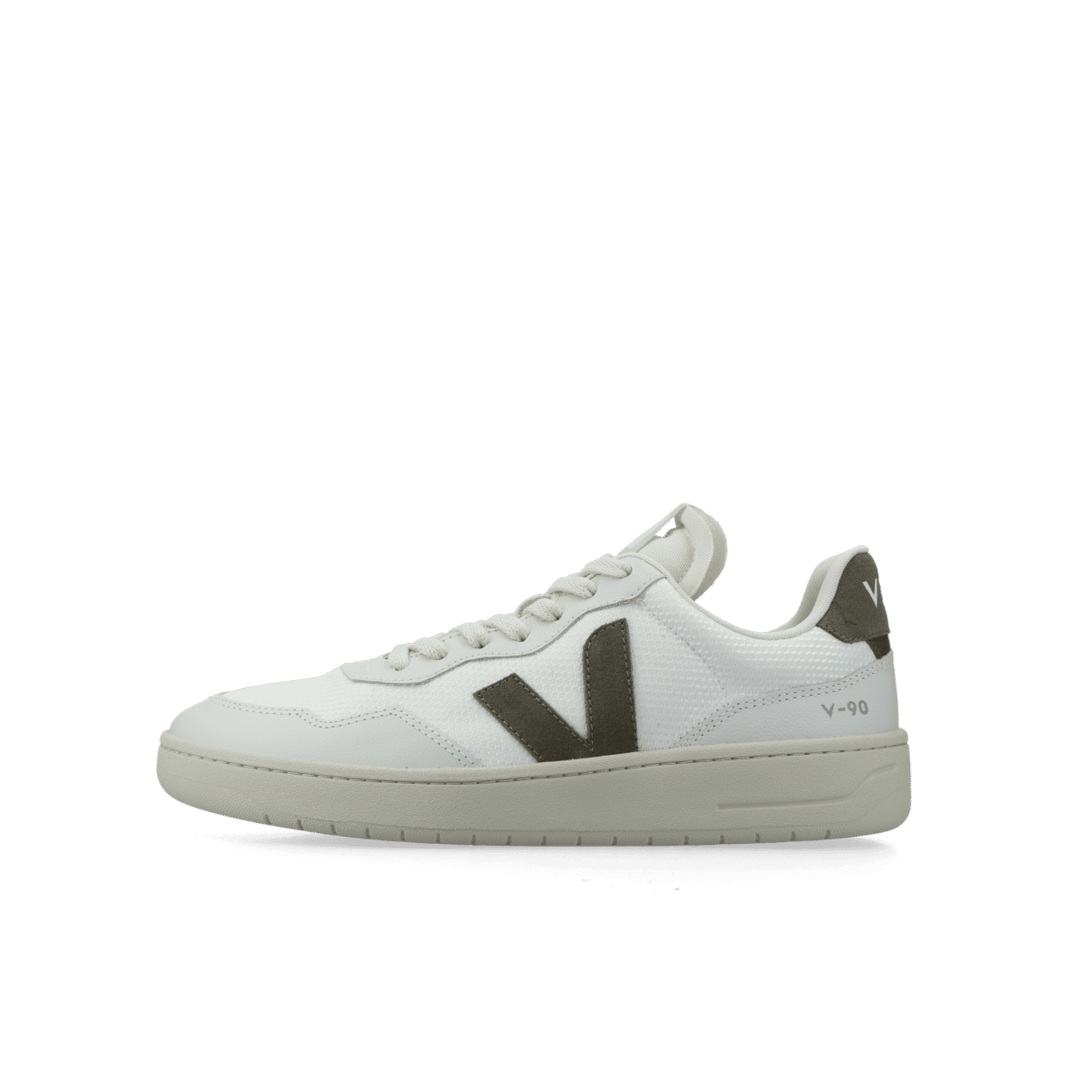 VEJA V-90 B-Mesh "White/Kaki Leather" | VD1720484