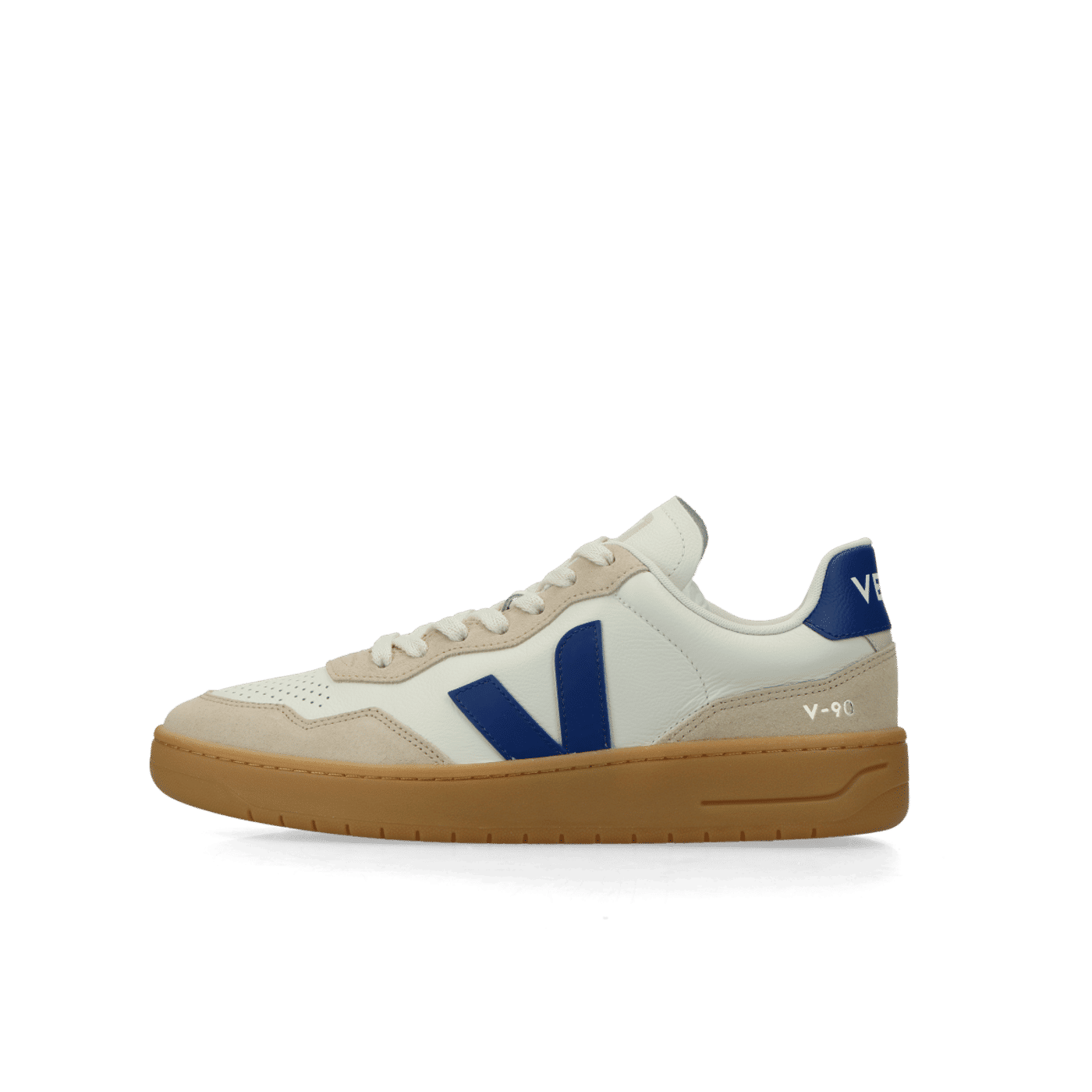 VEJA V-90 O.T. Leather "Pure / Atlantic / Almond / Natural" | VD2021367