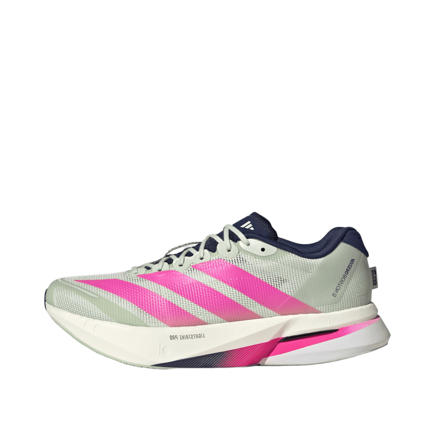 Adidas Adizero Boston 13 "Linen Green / Shock Pink / Dark Blue" | HQ4912