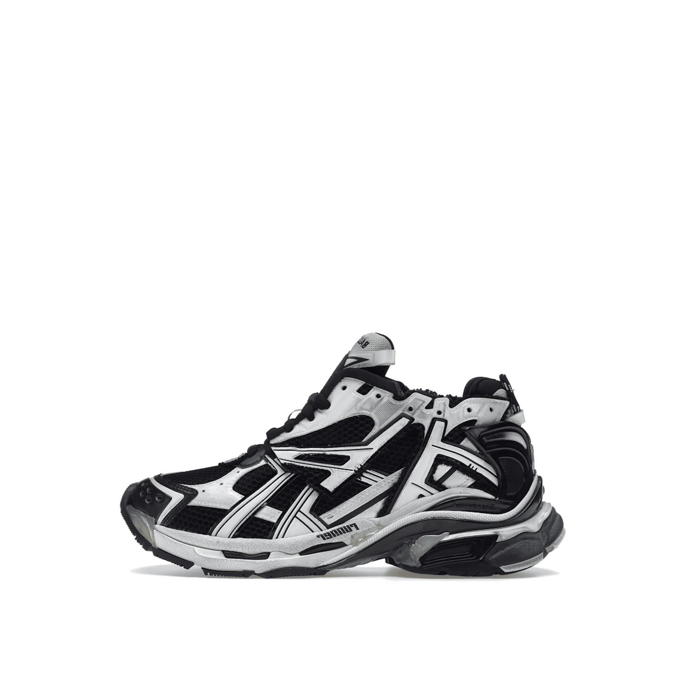 Balenciaga Runner "White/Black/White" | 677403W3RB29010