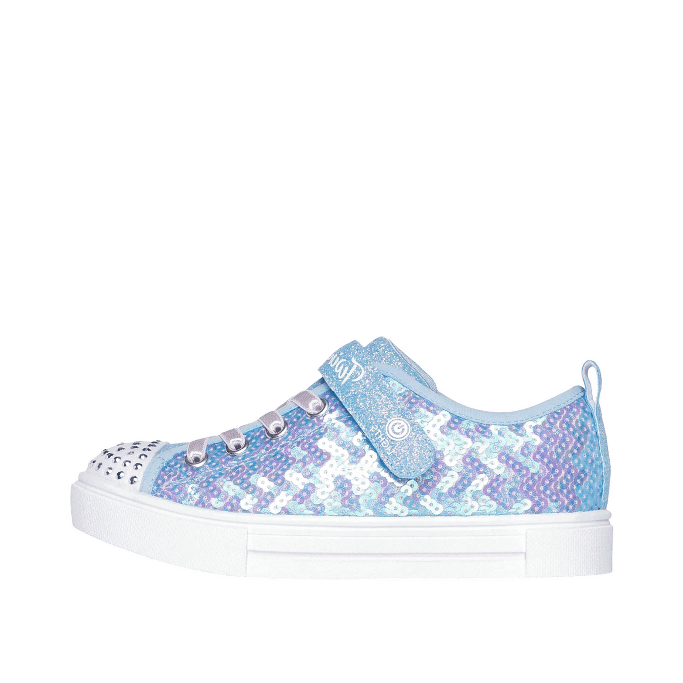 Skechers Twinkle Toes Twinkle Sparks "Light Blue" | 314812LLBMT