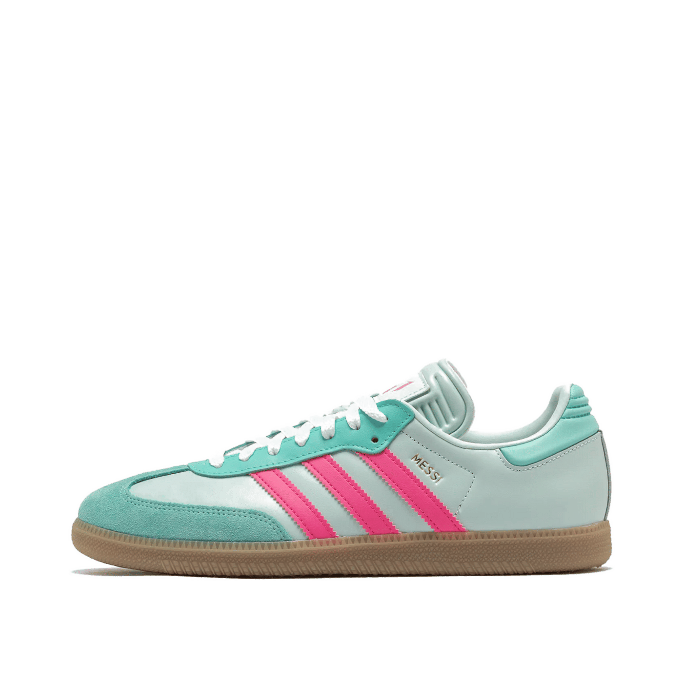 Adidas Samba Messi "Turquoise Pink" | KI8505