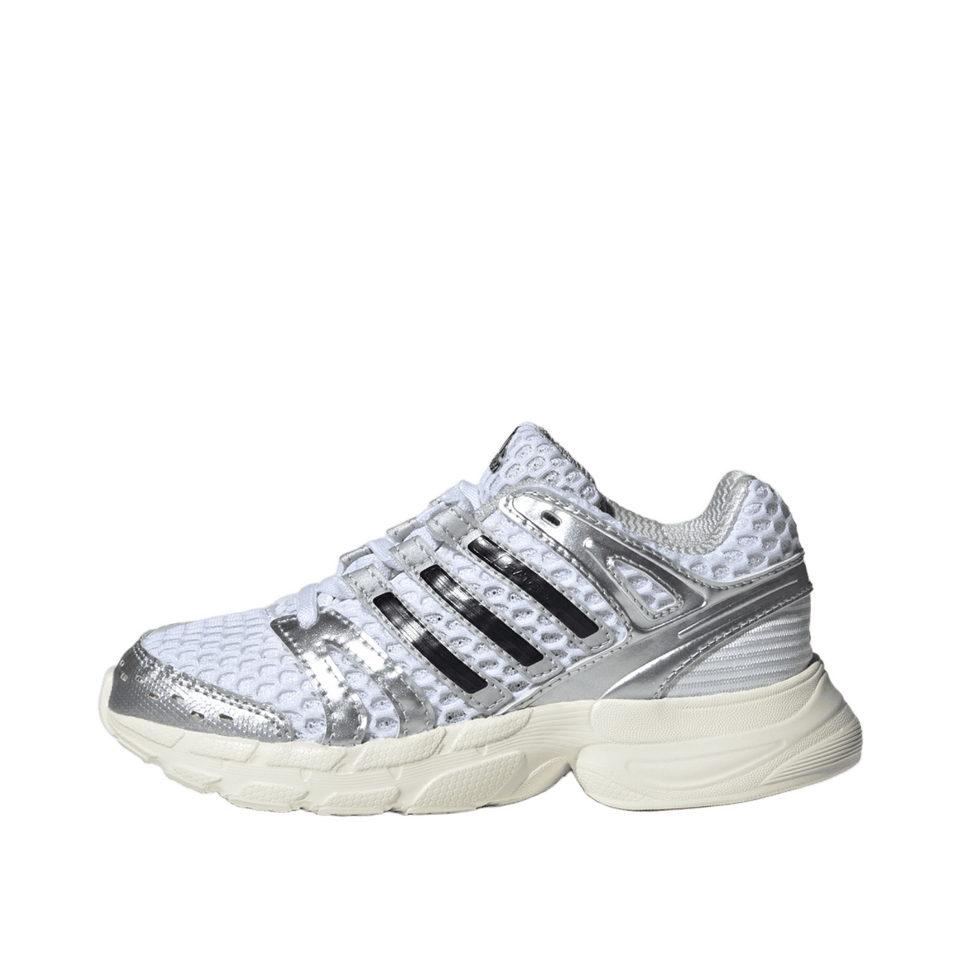 Adidas Adistar Control 5 Elastic Lace "Cloud White/Silver Metallic/Grey One" | KK4248