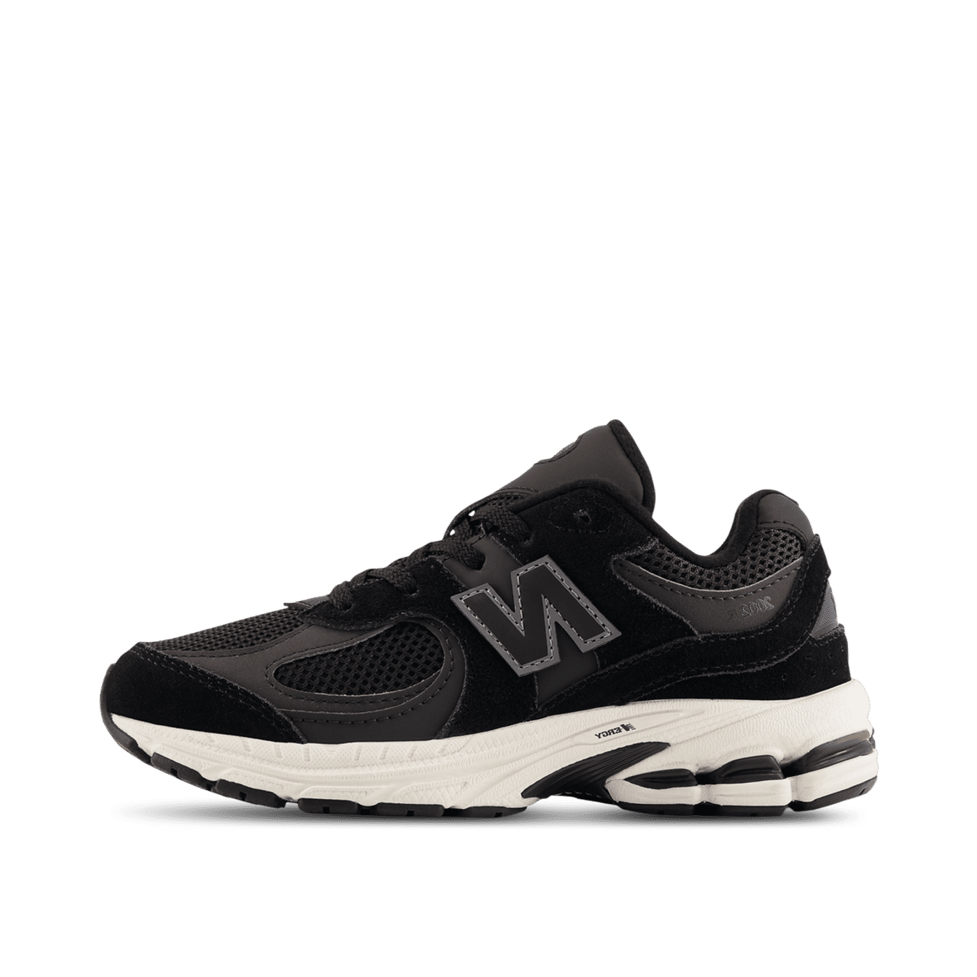 New Balance 2002 Kids "Black/Grey" | PC2002BK