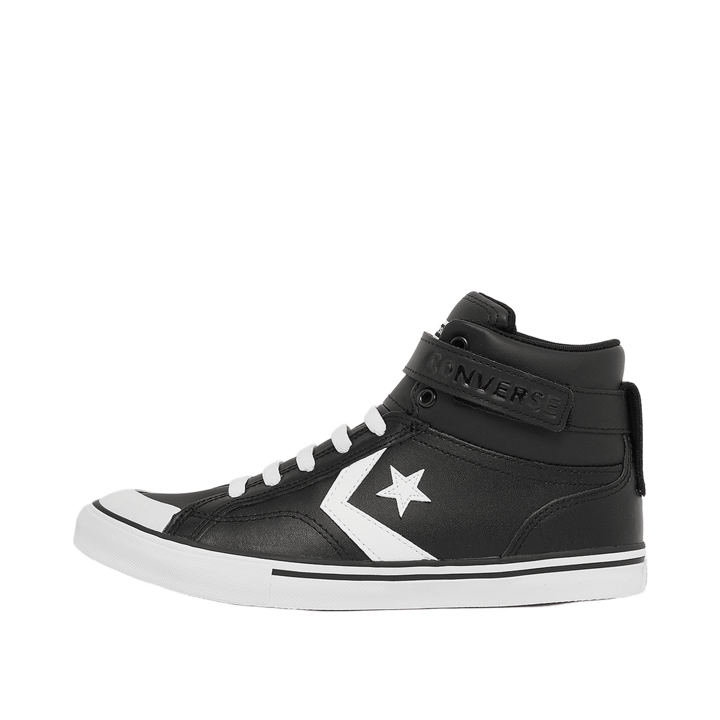 Converse Pro Blaze Strap Leather GS "Black" | A01072C