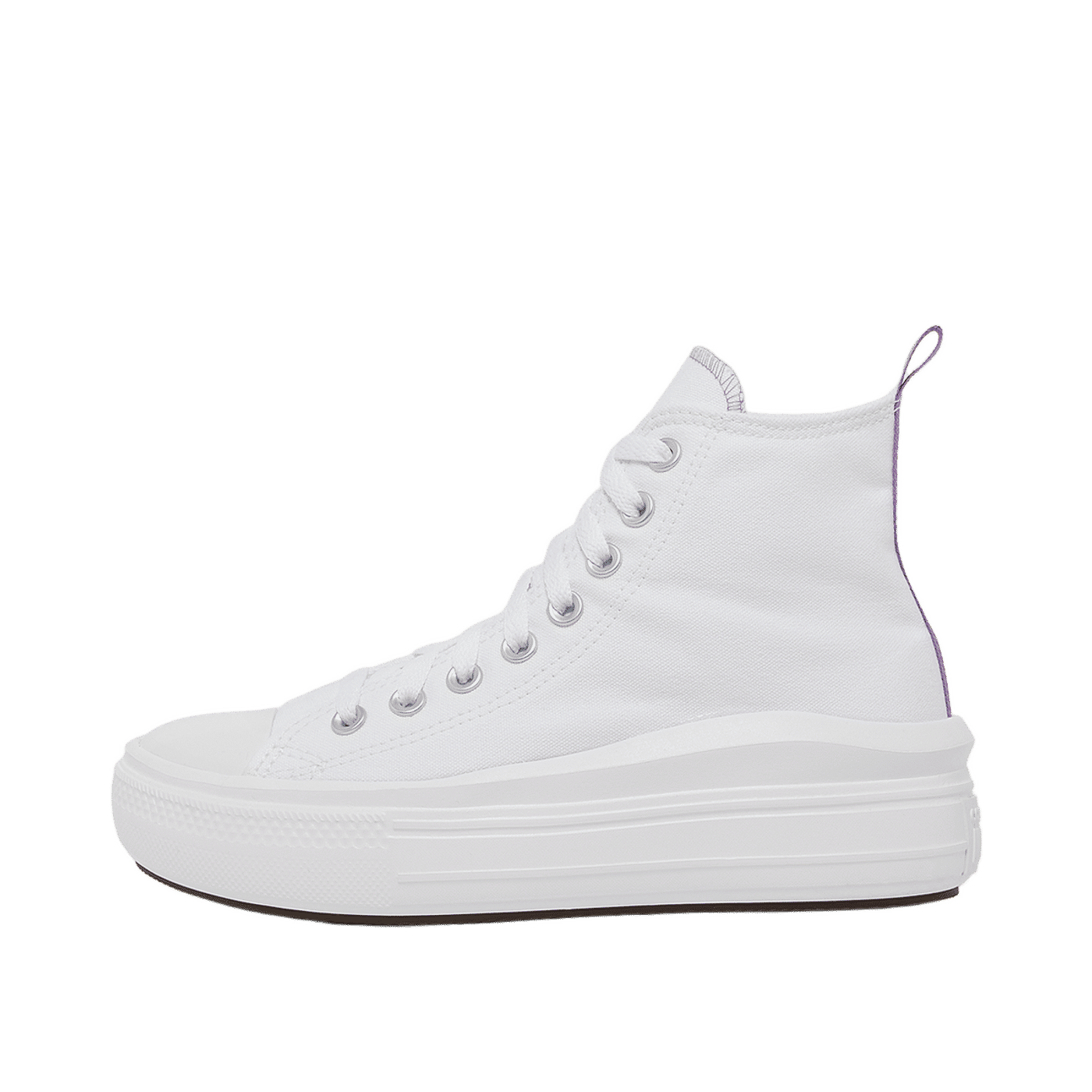 Converse Chuck Taylor All Star Move Platform "White/Purple/White" | A03667C