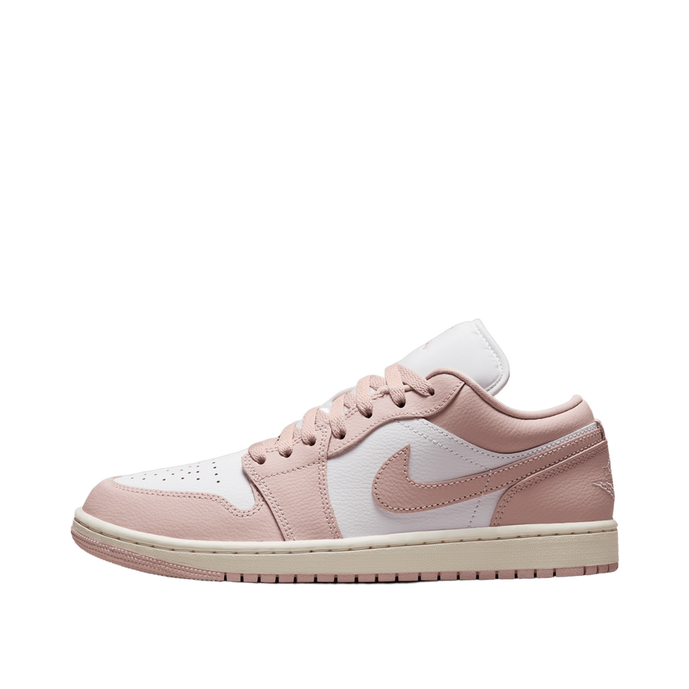 Air Jordan 1 Low WMNS "White/Pink Oxford-Sail" | DC0774-162