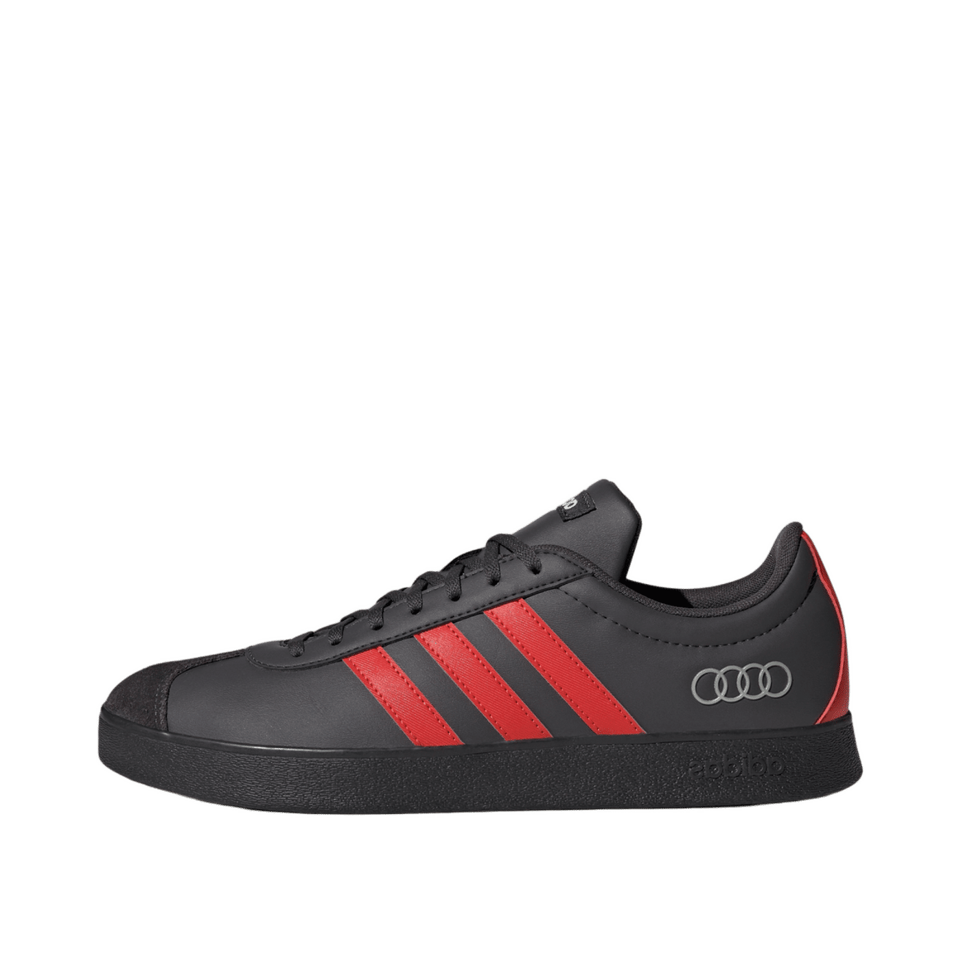 Adidas VL Court Audi Revolut F1 Team "Utility Black/Hi-Res Red/Chalk Pearl" | KI6080