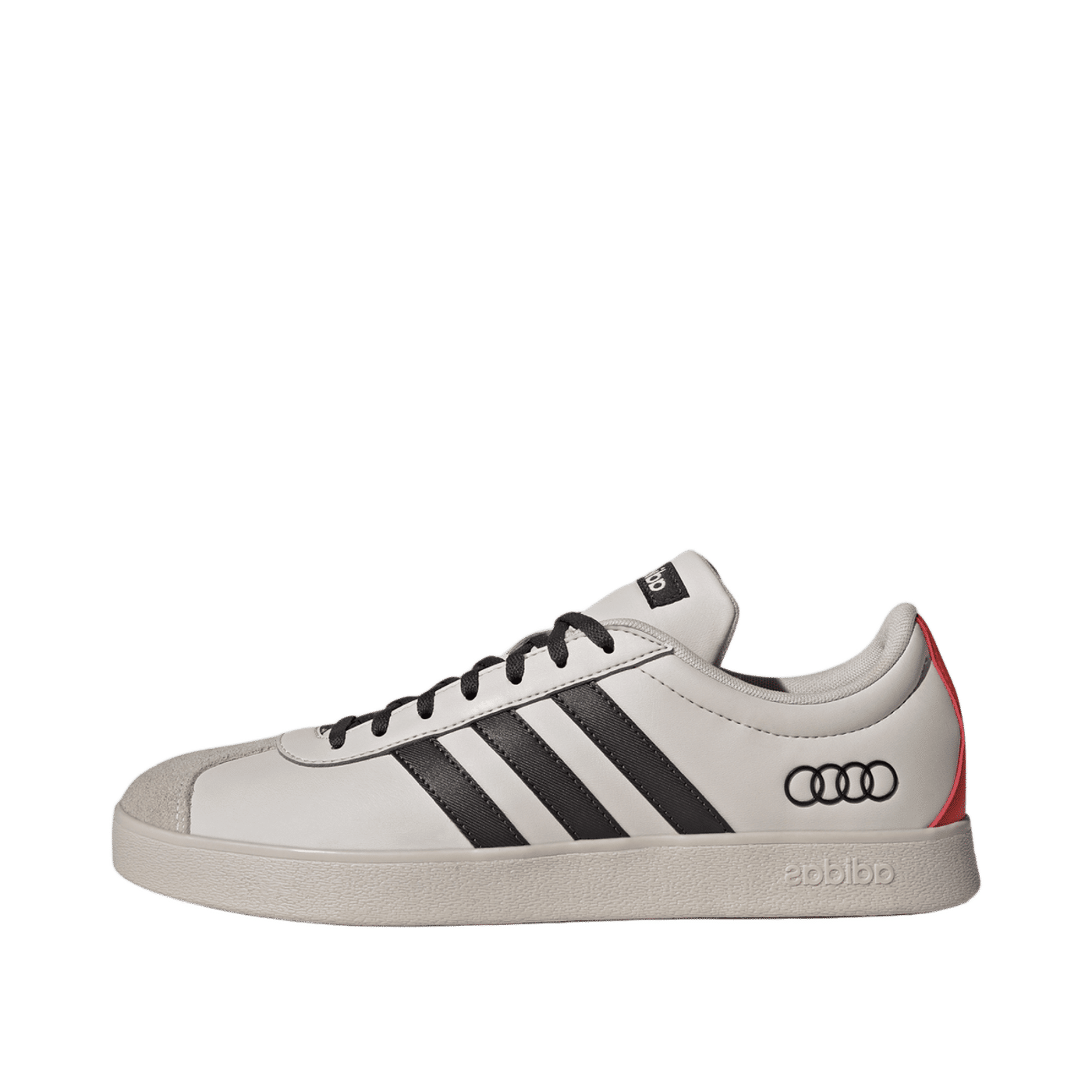 Adidas VL Court Audi Revolut F1 Team "Chalk Pearl / Utility Black / Hi-Res Red" | KI6081