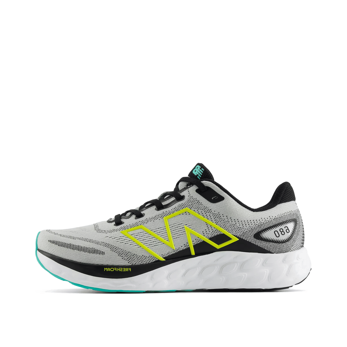 New Balance Fresh Foam 680 v8 "Grey/Black/Green/Yellow" | M680CG8