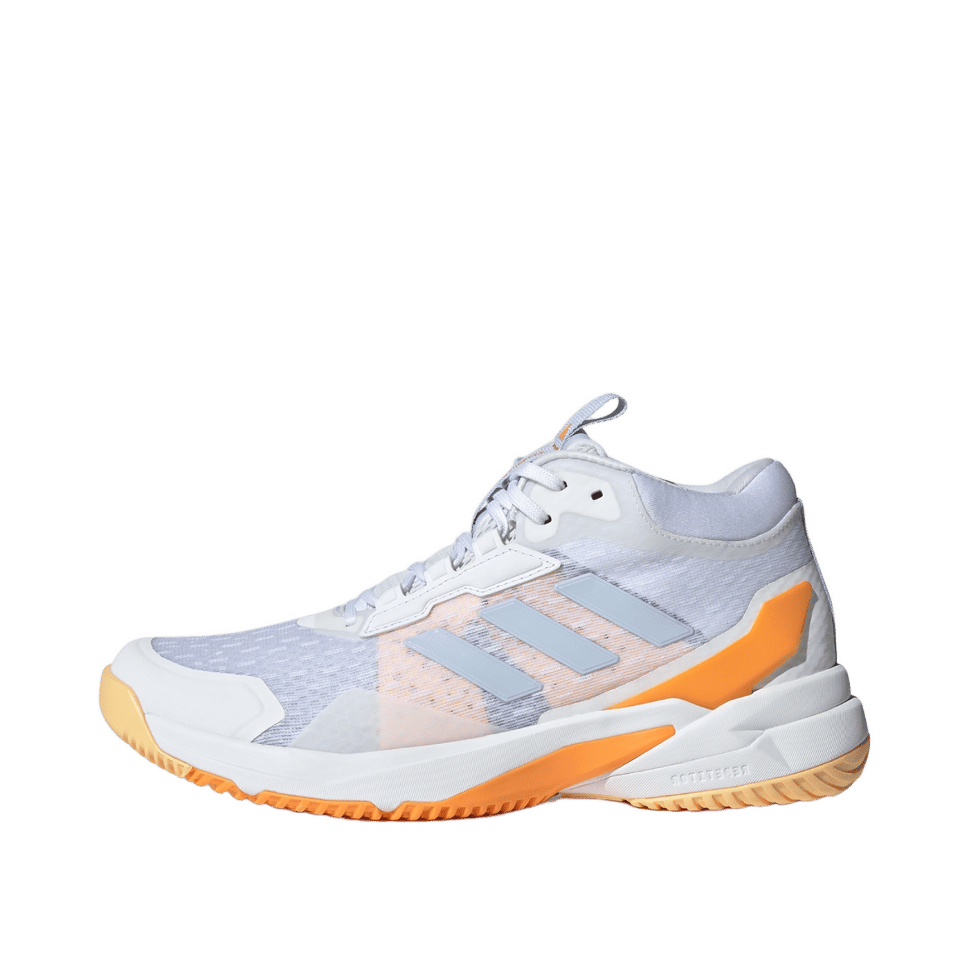 Adidas Crazyflight 6 MID "Cloud White / Crystal Sky / Pure Tangerine" | KI8511