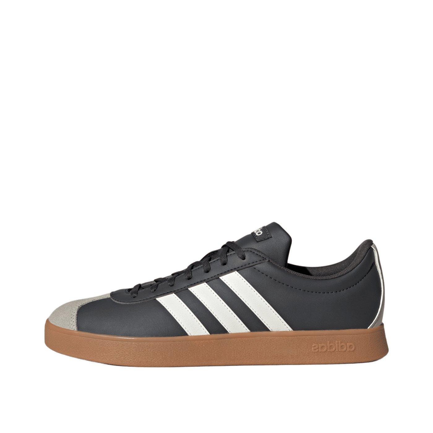 Adidas VL Court Base "Carbon / Core White / Beige" | JS4115