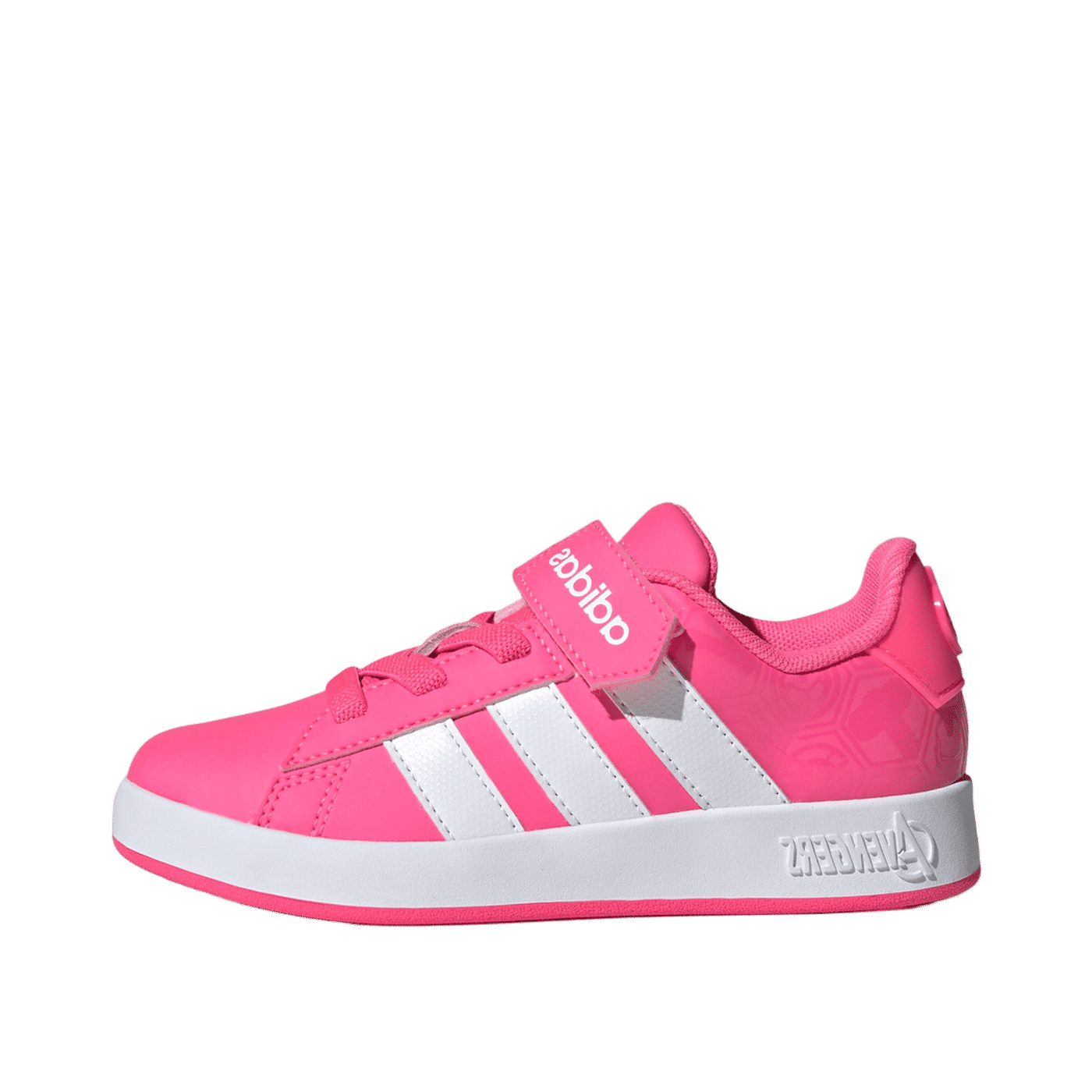 Adidas Marvel Avengers Grand Court "Lucid Pink / Cloud White / Clear Pink" | JQ4140