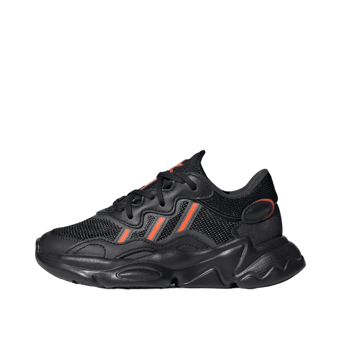 Adidas OZWEEGO "Core Black / Solar Red / Grey Six" | GW7217