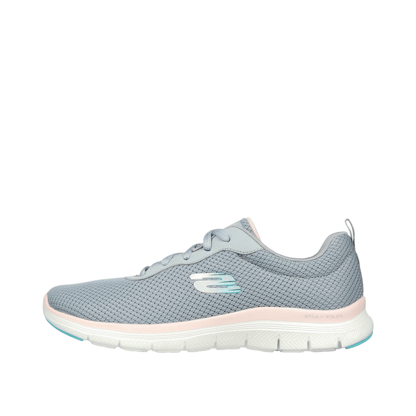 Skechers Flex Appeal 4.0 "Gray/Light Pink" | 149303GYLP