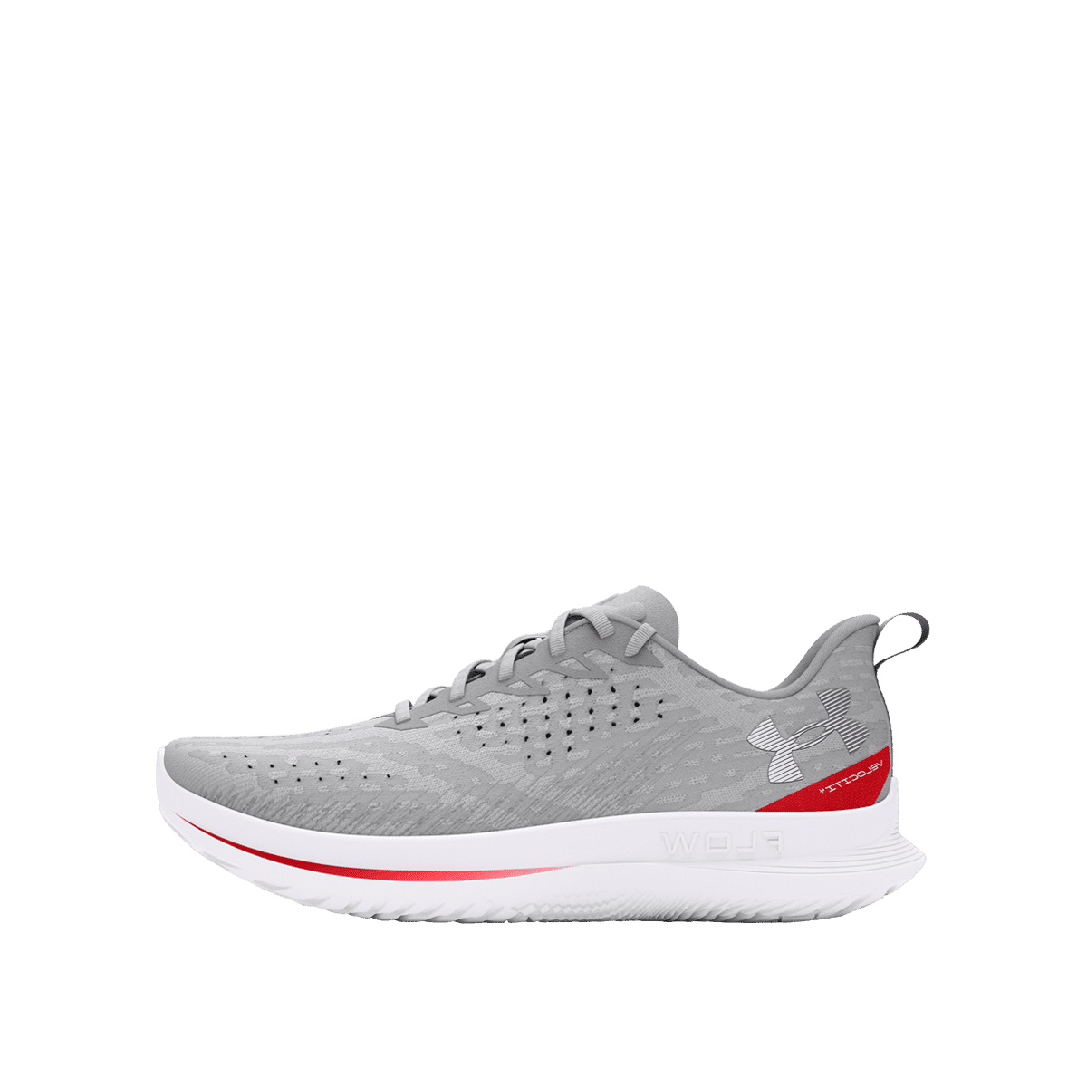 Under Armour Flow Velociti 4 "Halo Grey Racer Red" | 3027585104