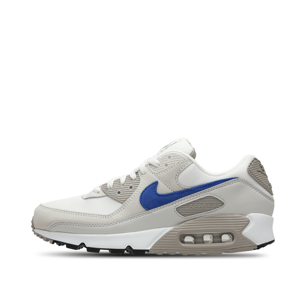 Nike Air Max 90 "White/Racer Blue-College Grey-Summit White-Vast Grey-Black" | DM0029-110