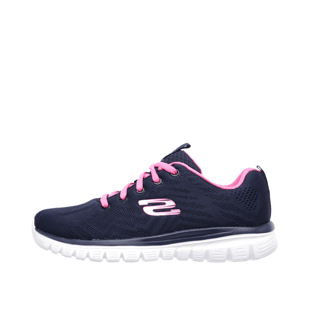 Skechers Graceful - Get Connected "Navy/Hot Pink" | 12615WNVHP