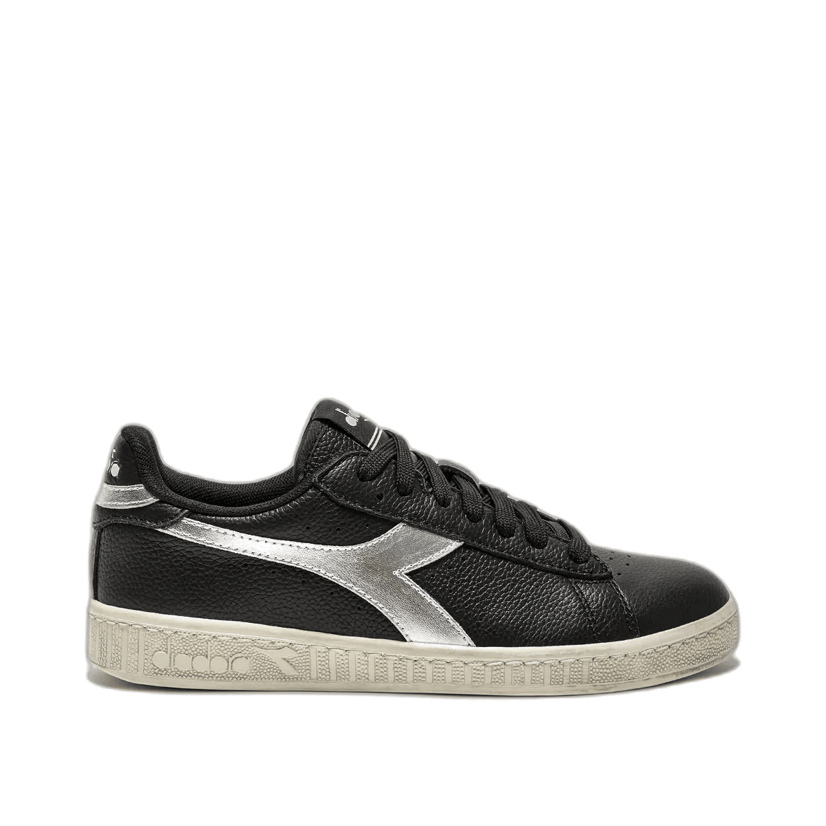 Diadora Game L Waxed Metal Low "Noir" | 501180864C0667